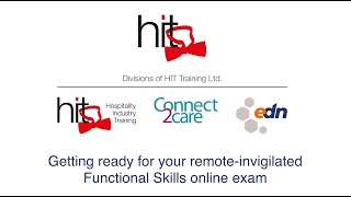 Getting ready for your remotelyinvigilated Functional Skills exam [upl. by Ylremik]