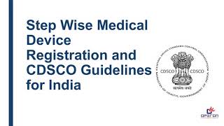 Medical Device Registration In India  CDSCO guidelines [upl. by Aelram]