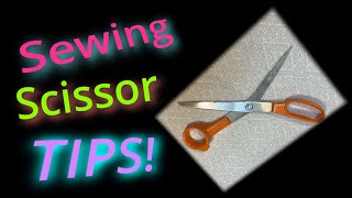 Sewing Scissor Tips How to tell when your scissors need attention [upl. by Imarej]