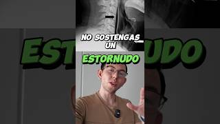 NUNCA sostengas un ESTORNUDO 🥹 más en IG medicina sabiasque curiosidades [upl. by Nuaj480]