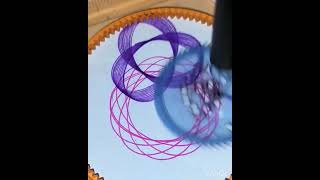 spirograph design ✝️trending art spirodiy artandcraft spiroart diyart drawing spiro [upl. by Boykins105]