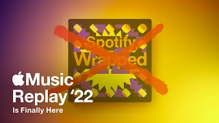 How to get quotSpotify Wrappedquot For Apple Music Replay 22 [upl. by Brendis]