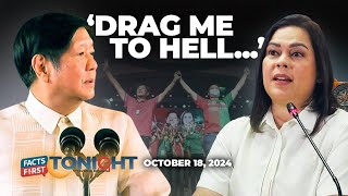 VP Sara Duterte nagbeast mode vs BBM [upl. by Auhsaj]