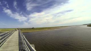 Kellys Beach Boardwalk at Kouchibouguac National Park Acadian Coastal South Region [upl. by Radmilla]