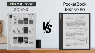 Onyx Boox Go 103 vs PocketBook InkPad EReader Comparison [upl. by Bravin]