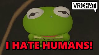 I met the edgiest Kermit Frog on VRCHAT [upl. by Rakso]