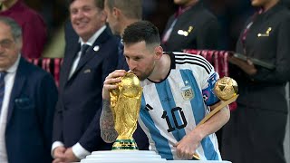 Lionel Messi vs France World Cup Final 2022 English Commentary  HD 1080i [upl. by Cullin486]