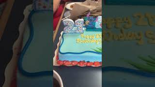 STACYS STITCH BIRTHDAY CAKE [upl. by Munsey]