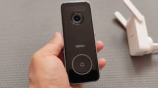 AOSU Video Doorbell Ultra — Nowoczesny domofon wideo z WIFI za 700 zł [upl. by Imeka]