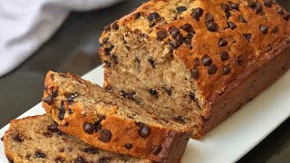 Best Chocolate Chip Banana Bread Recipe [upl. by Malinowski453]