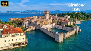 SIRMIONE ITALY 🇮🇹 Italian Medieval Village – LAKE GARDA [upl. by Beeson]