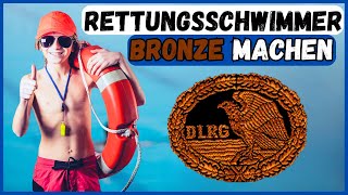 Rettungsschwimmer Bronze DLRG Abzeichen machen❗ PrüfungenAnforderungenAlter uvm🏊‍♂️ [upl. by Graybill]