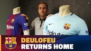 Deulofeu formalizes return to FC Barcelona [upl. by Griswold]