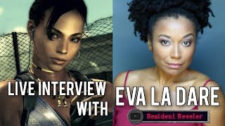 Live Interview with Eva La Dare  14th Anniversary of Resident Evil 5 [upl. by Iddet818]