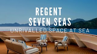 Regent Seven Seas Unrivalled Space At Sea Cruise [upl. by Akyre]