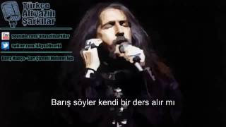 Barış Manço Sarı Çizmeli Mehmet Ağa Sözleriylelyrics KARAOKE [upl. by Siuqram819]