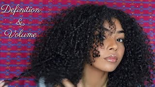 CURLY HAIR ROUTINE  LE PRODUIT MIRACLE   SHADALSTYLE [upl. by Ainsley]