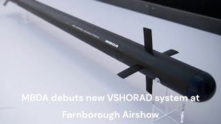 MBDA debuts new VSHORAD system at Farnborough Airshow [upl. by Blanche350]