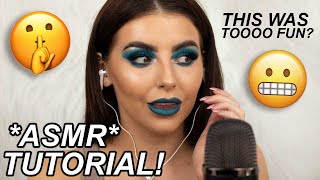 ASMR RELAXING  SATISFYING MAKEUP TUTORIAL  WHISPERED [upl. by Yelkreb803]