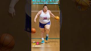 A plussize girls journey to confidence through playing basketballbasketball girl ai [upl. by Dodds]