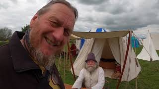 Tewkesbury Medieval Festival 2024 plus the Barflys Rally [upl. by Nilyad11]