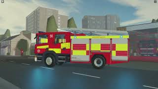 RARE Water Carrier  Support Pump Turnout From Toddington  BFRS Roblox [upl. by Trebled]