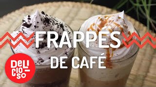 2 Frappés de café mejores que los de tu cafetería favorita  Delicioso [upl. by Joliet]