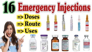 Emergency Injection  Emergency Medicine  emergency injection [upl. by Nievelt]