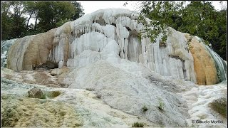 BAGNI SAN FILIPPO Terme libere in val dOrcia  Tuscany  HD [upl. by Bakki]