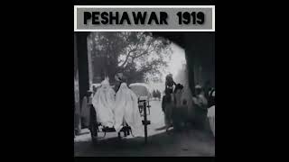 Peshawar 1919 Old Video  PASHTO OLD SONG [upl. by Chiaki]