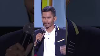 Pertanyaan wajib orang Indonesia 😂 shorts standupcomedyindonesia sadanaagung [upl. by Orravan]