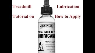 Obsidian Treadmill Lubricant [upl. by Nennarb]