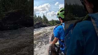 Burntwood rapids CII On the Manigatogan River exploremanitoba [upl. by Jestude330]