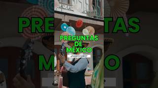 PREGUNTAS DE MÉXICO ¿Cuánto sabes 😄🌮 entretenimiento videoquiz eligeunboton [upl. by Velleman743]