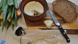 Homemade Hard Mizithra Cheese for grating from Ilia Region  Σκληρή Μυζήθρα Ηλίας για τρίψιμο [upl. by Yahsat437]