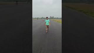 Morning walk on the airport field at Malda [upl. by Aneelak213]