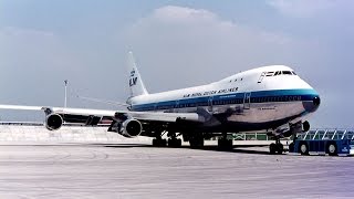 Klm 747 PH BUA Zomaar een vlucht Jaren zeventig Schiphol [upl. by Aserej392]