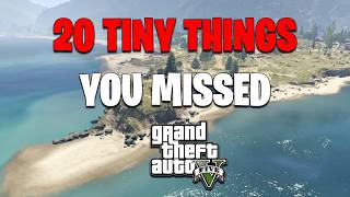 20 Tiny Details You Never Noticed in GTA 5 [upl. by Farleigh]