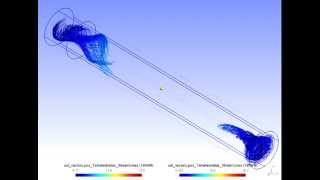 CFD Swirling Flow [upl. by Eiggam]