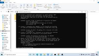 48 schtasks schedule tasks Windows Dos Commands tutotrial System Admin tutorial commands [upl. by Alaecim]