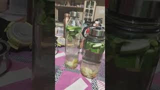 Alkaline waterlemoncucumbertulsipudinachilliraw turmericgingeramlakadi patta [upl. by Marena]