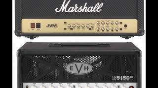 Evh 5150 III vs Marshall Jvm205H Metal  Playthough Again [upl. by Leinahtan]