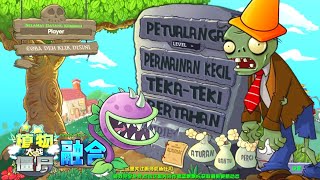 Plants vs Zombies Fusion Semua Bertahan dengan 5 Tanaman Super Hardcore Mode [upl. by Llenahc]