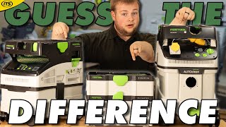 Festool Dust Extractors  So whats the difference [upl. by Palocz559]