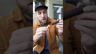 How to Properly Light a Cigar  The Perfect Smoke Every Time [upl. by Yrekaz]