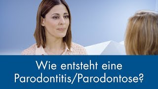 Wie entsteht eine Parodontitis  Parodontose [upl. by Quintie850]