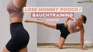 10 MIN Mommy Tummy Workout 🤱 Flacheren Bauch nach der Geburt [upl. by Yeroc540]