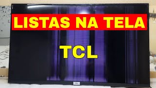 TV TCL COM LISTRA NA TELA [upl. by Ithnan]