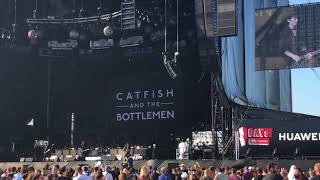 Catfish And The Bottlemen  Fluctuate new 2018 song live in Idays Milano Rho [upl. by Eissirc]