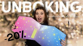 unboxing CALENDRIER DE LAVENT SEPHORA [upl. by Araihc814]